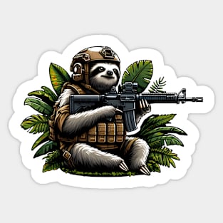 Tactical Sloth Sticker